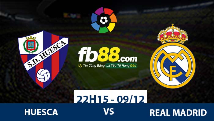 fb88-Soi kèo bóng đá La Liga Huesca vs Real Madrid