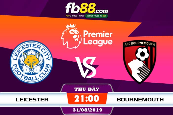 fb88-soi kèo Leicester City vs AFC Bournemout