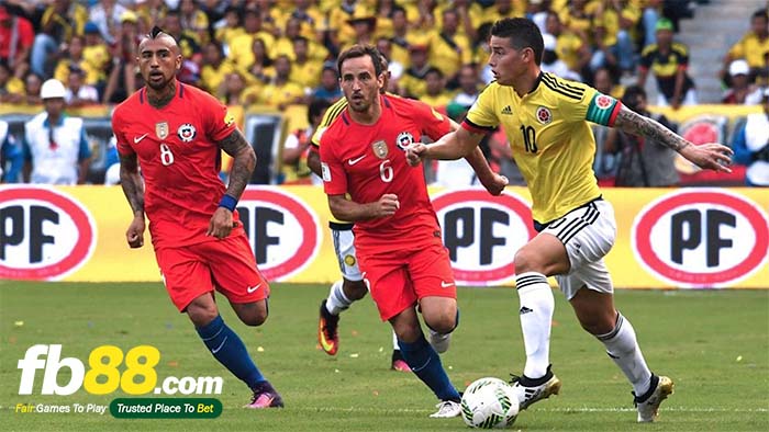 fb88-nhận định kèo bóng đá Colombia vs Chile